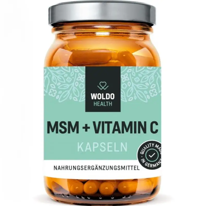MSM s Vitamínem C | 180 kapslí