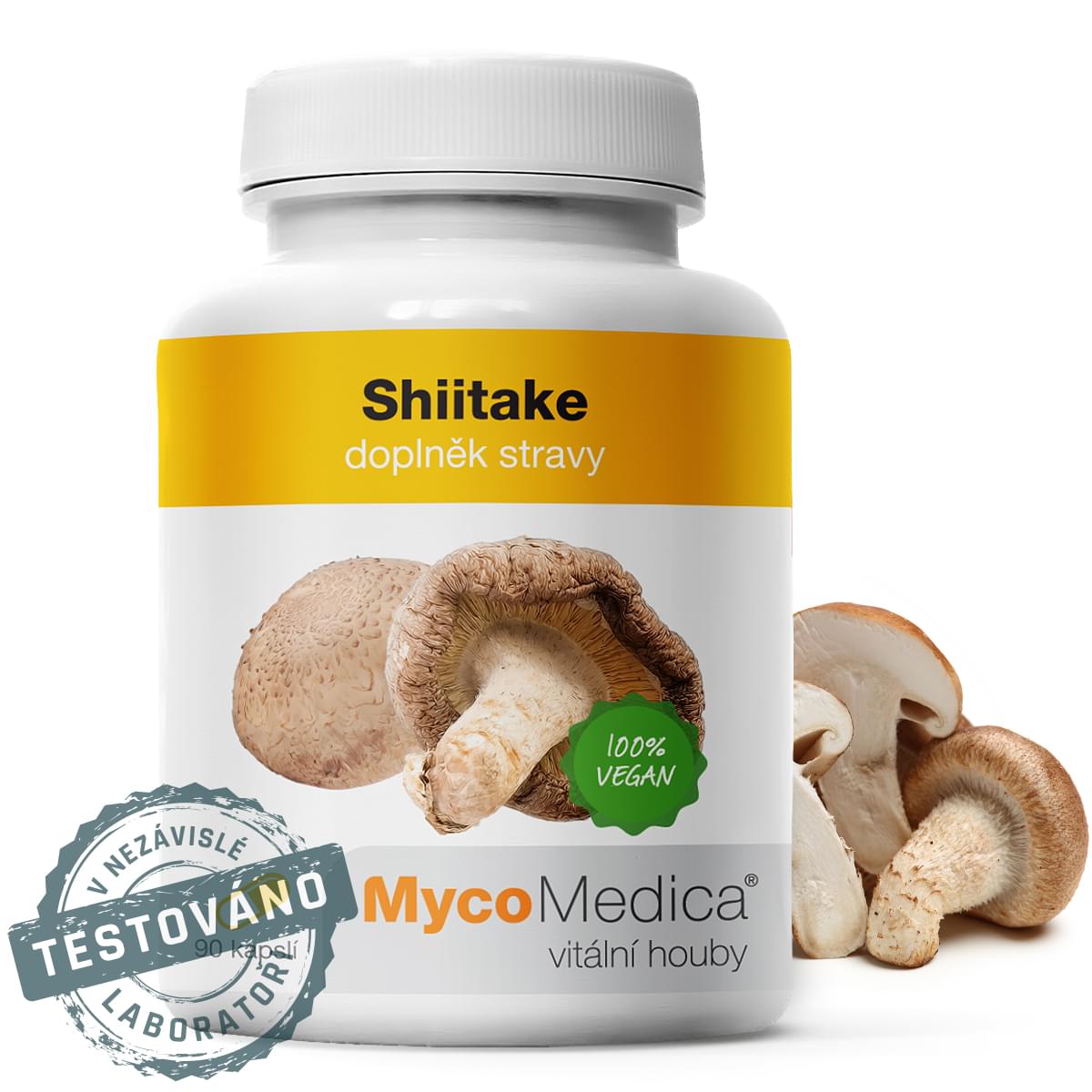 Shiitake | MycoMedica | 90 kapslí