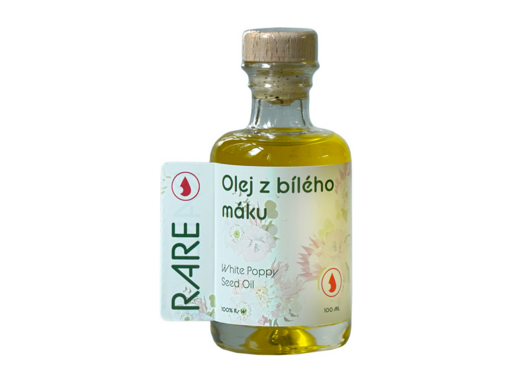 RAW olej z BÍLÉHO máku | 100 ml 