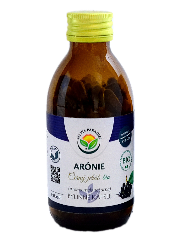 Arónie  (Černý jeřáb) BIO | 120 kapslí