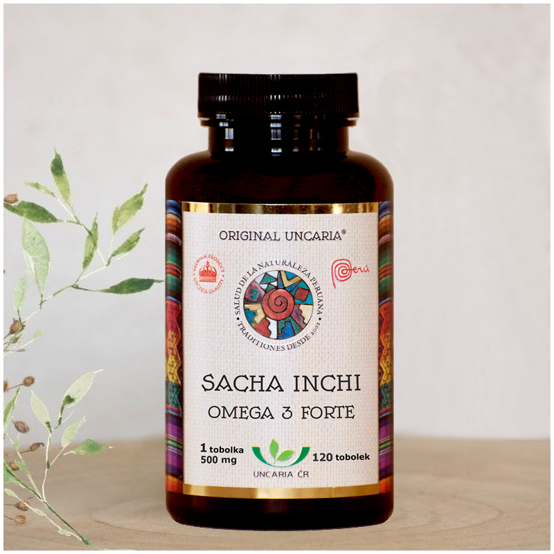 SACHA INCHI OMEGA 3 FORTE Original Uncaria® | 120 ks