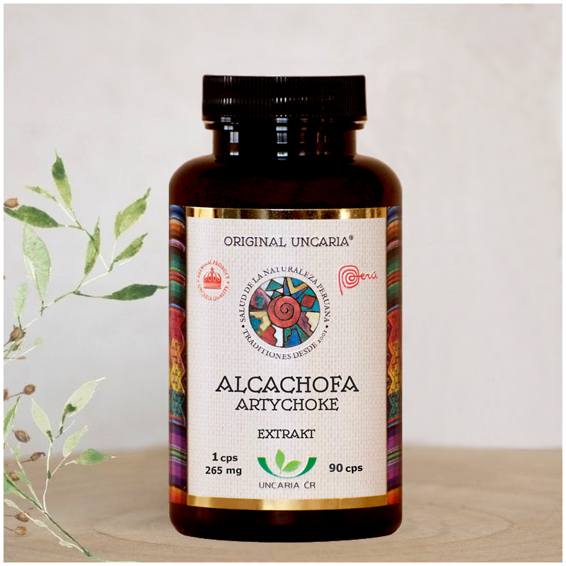 Alcachofa - artyčok extrakt Original Uncaria® | 90 kapslí