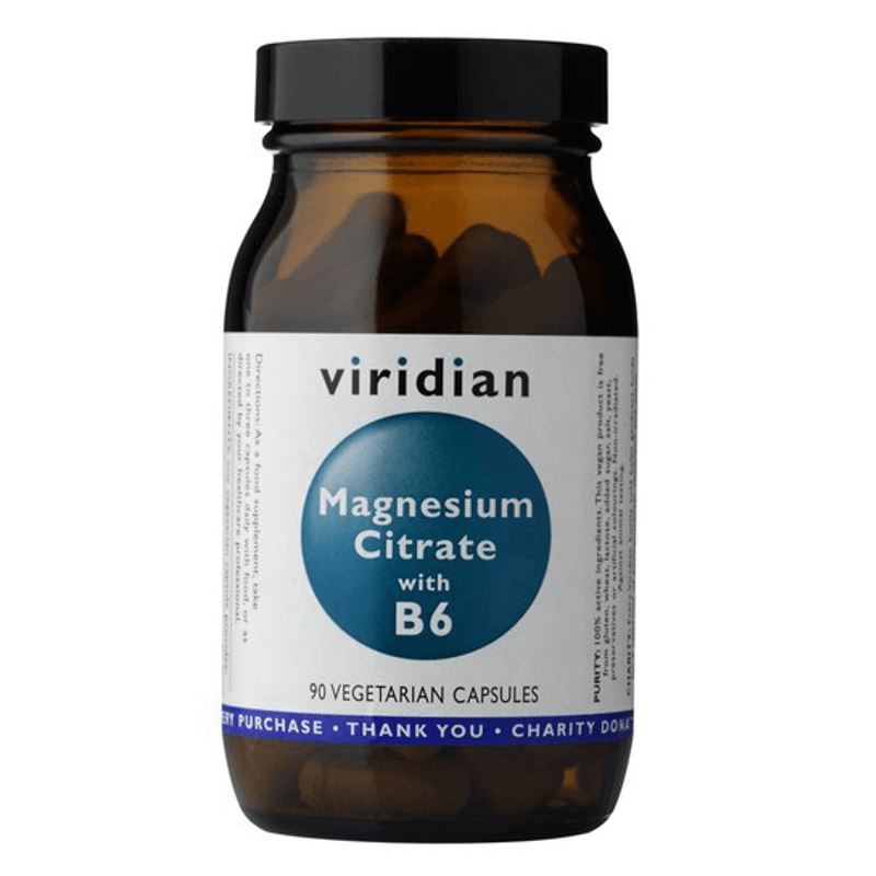 Magnesium Citrate with Vitamin B6 | 90 kapslí