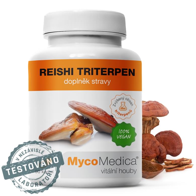 Reishi triterpen | Mycomedica  | 90 kapslí 